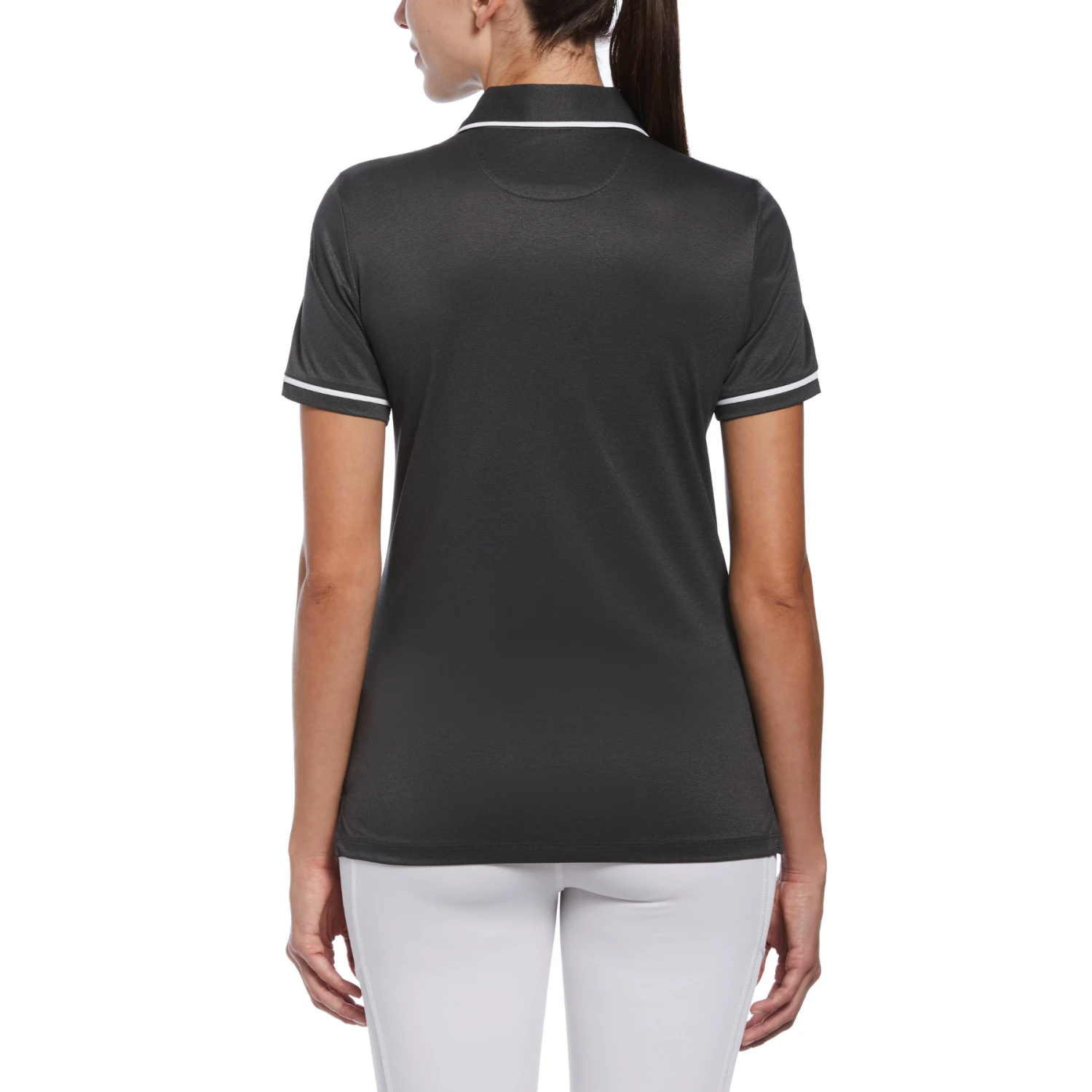Original Penguin Women's Veronica Golf Polo Shirt In Caviar - Image 2
