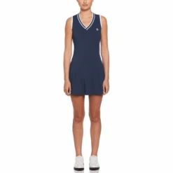 Original Penguin Women's Essential Sports Dress In Black Iris