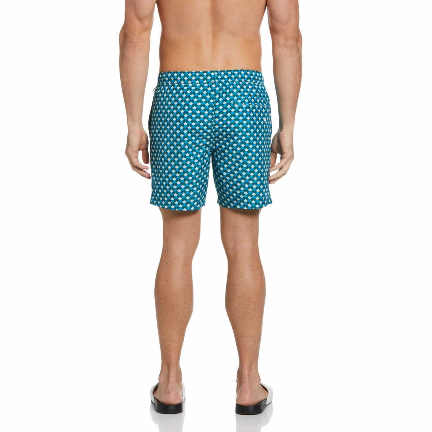 Original Penguin All Over Fan Print Swim Short - Image 3