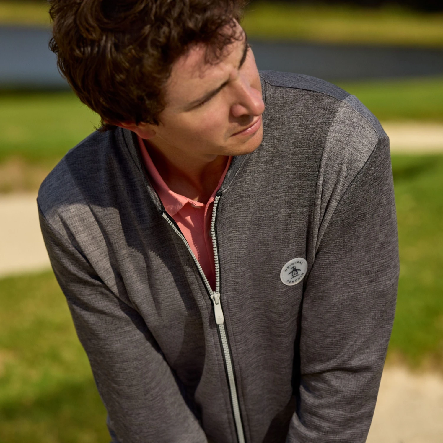 Original Penguin Color Block 80's Bomber Jacket - Image 2