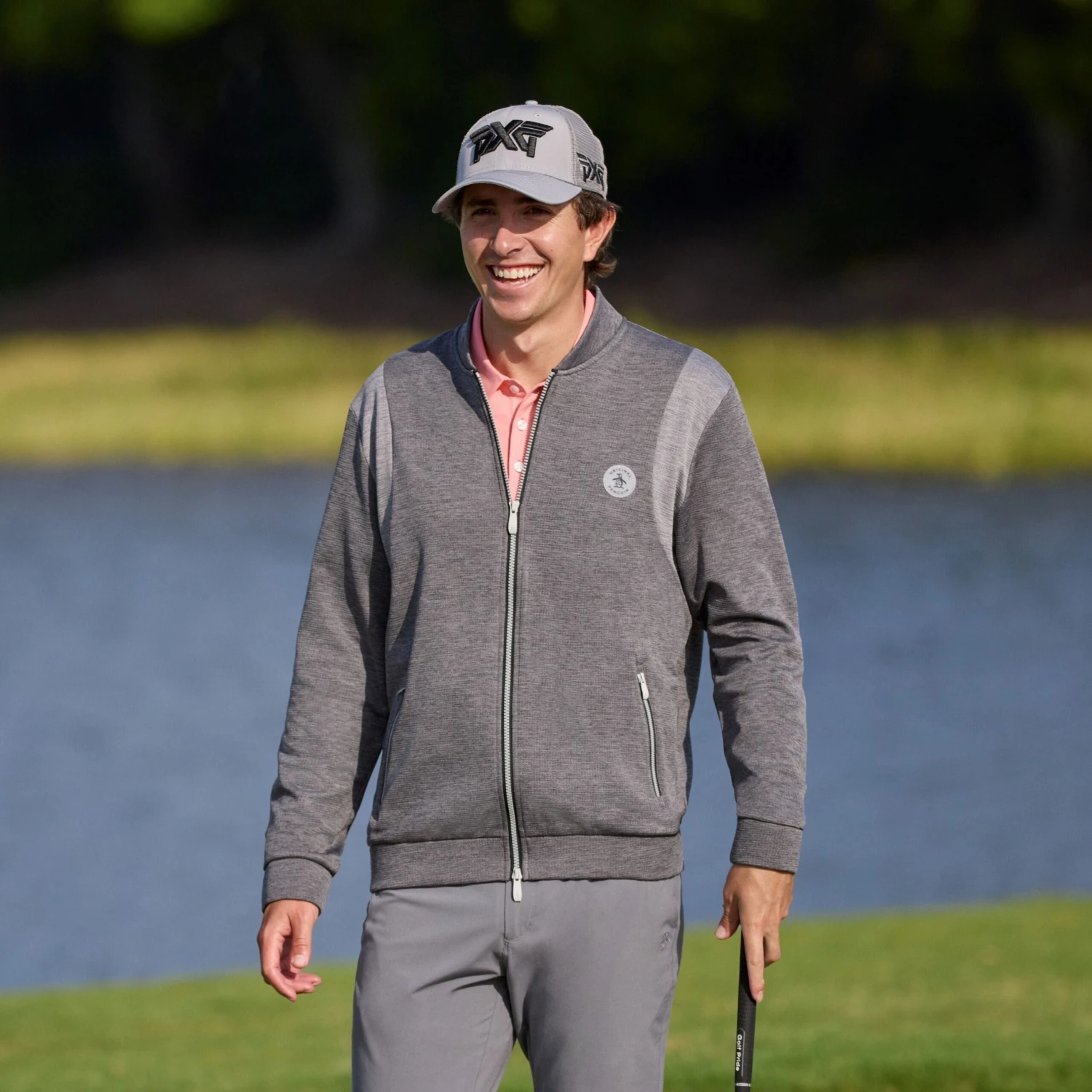 Original Penguin Color Block 80's Bomber Jacket