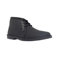 Original Penguin Legal Leather Boot In Black