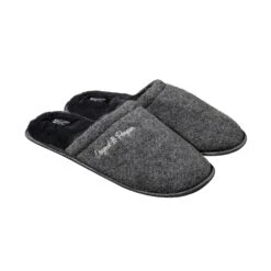Original Penguin Baloo Slipper In Charcoal Gray
