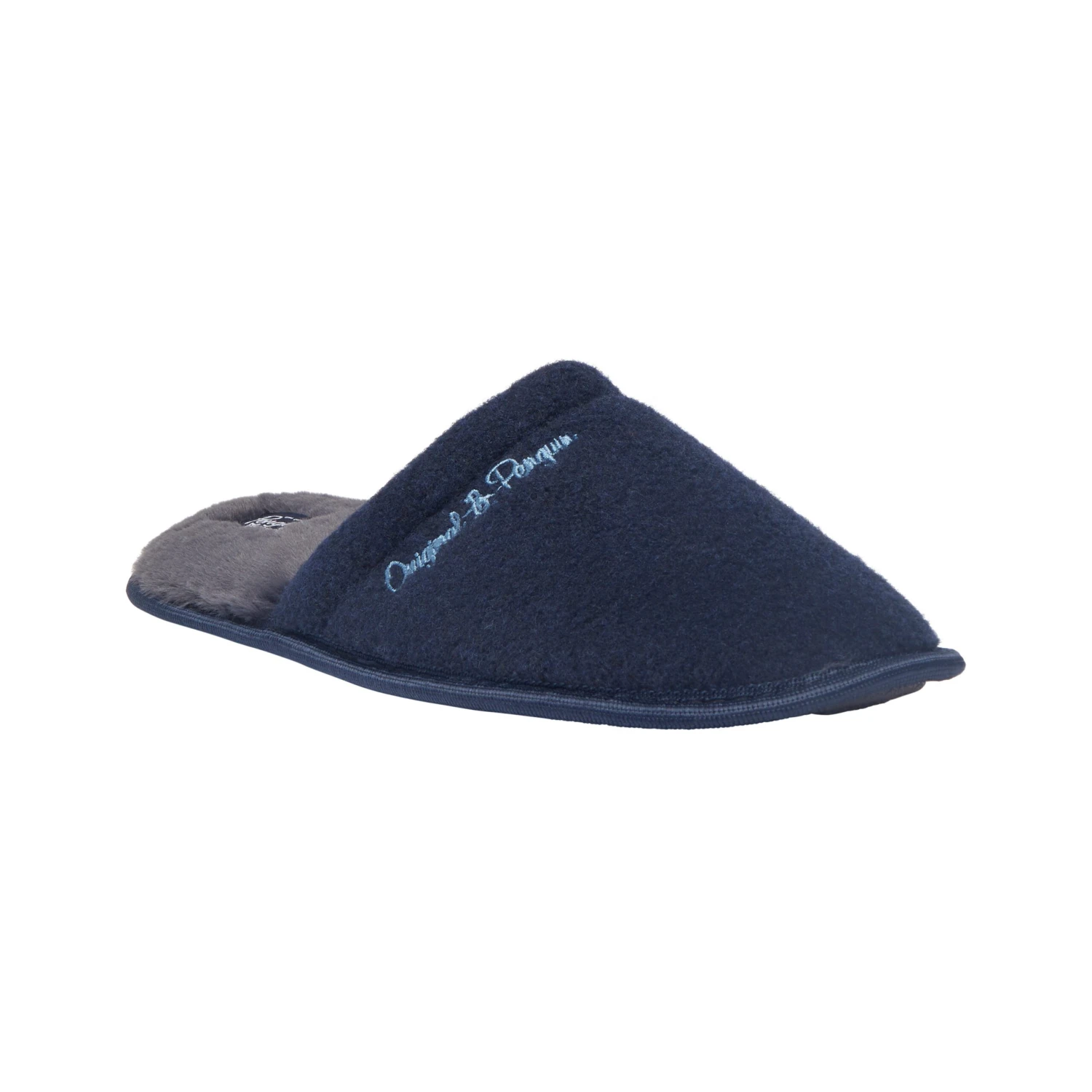 Original Penguin Baloo Slipper In Navy - Image 2
