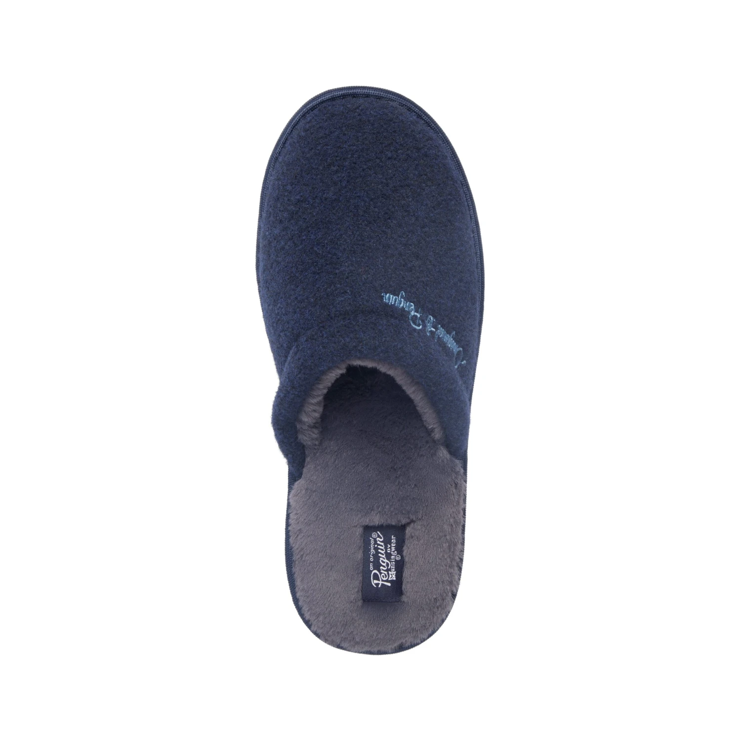Original Penguin Baloo Slipper In Navy - Image 3