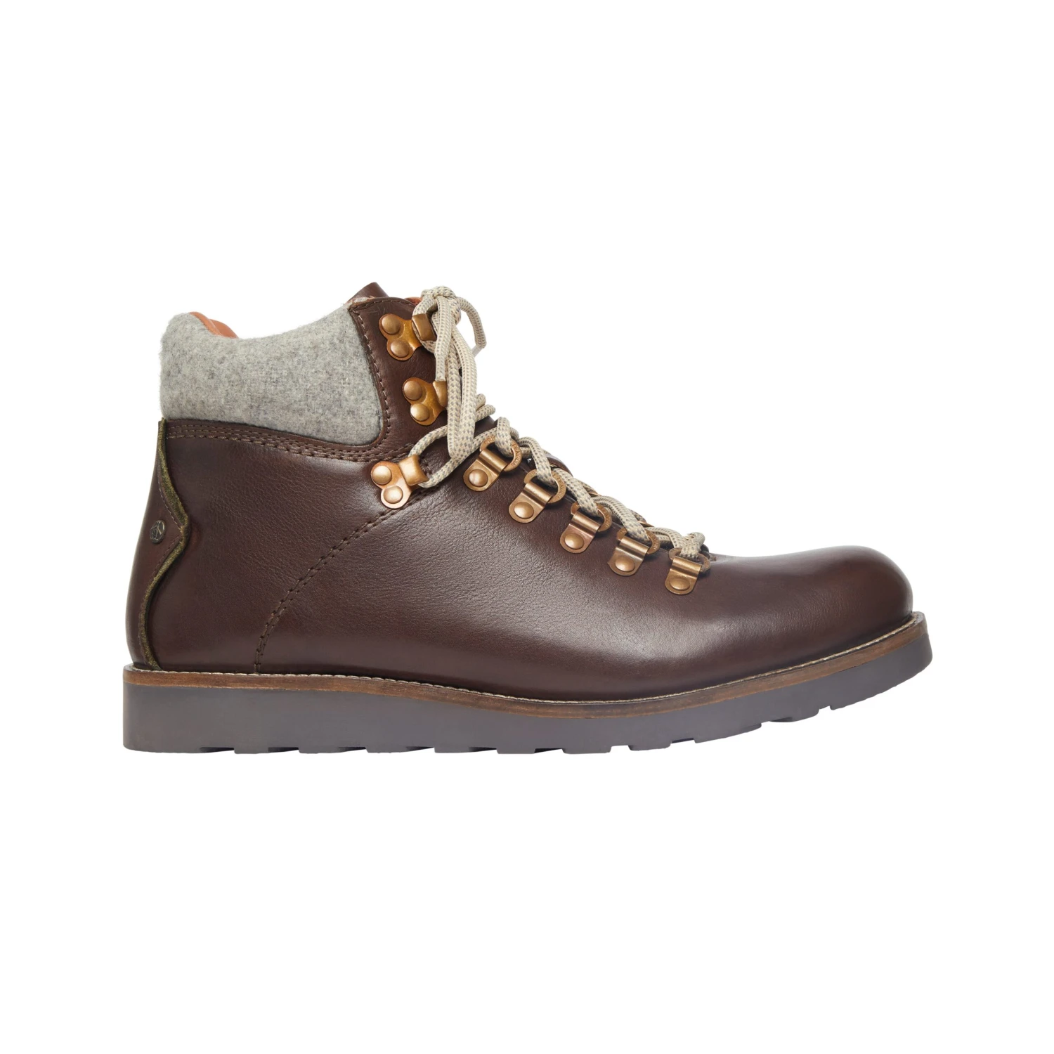 Original Penguin Anish Boot In Leather Brown - Image 4
