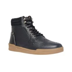 Original Penguin Military Boot In Black