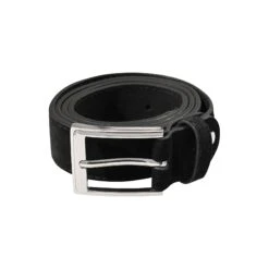 Original Penguin Mens Leather Belt In Black Leather