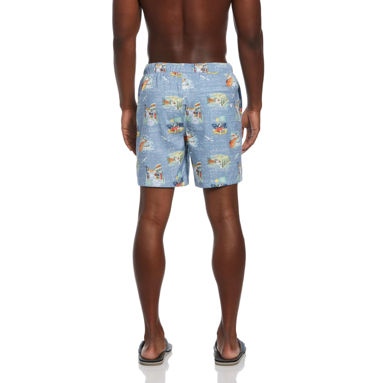 Original Penguin Vacay Print Swim Short - Image 3