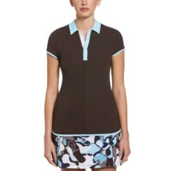 Original Penguin Women's Multi-Directional Rib Golf Polo