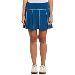 Original Penguin Womens Multi Piped 15" Golf Skort