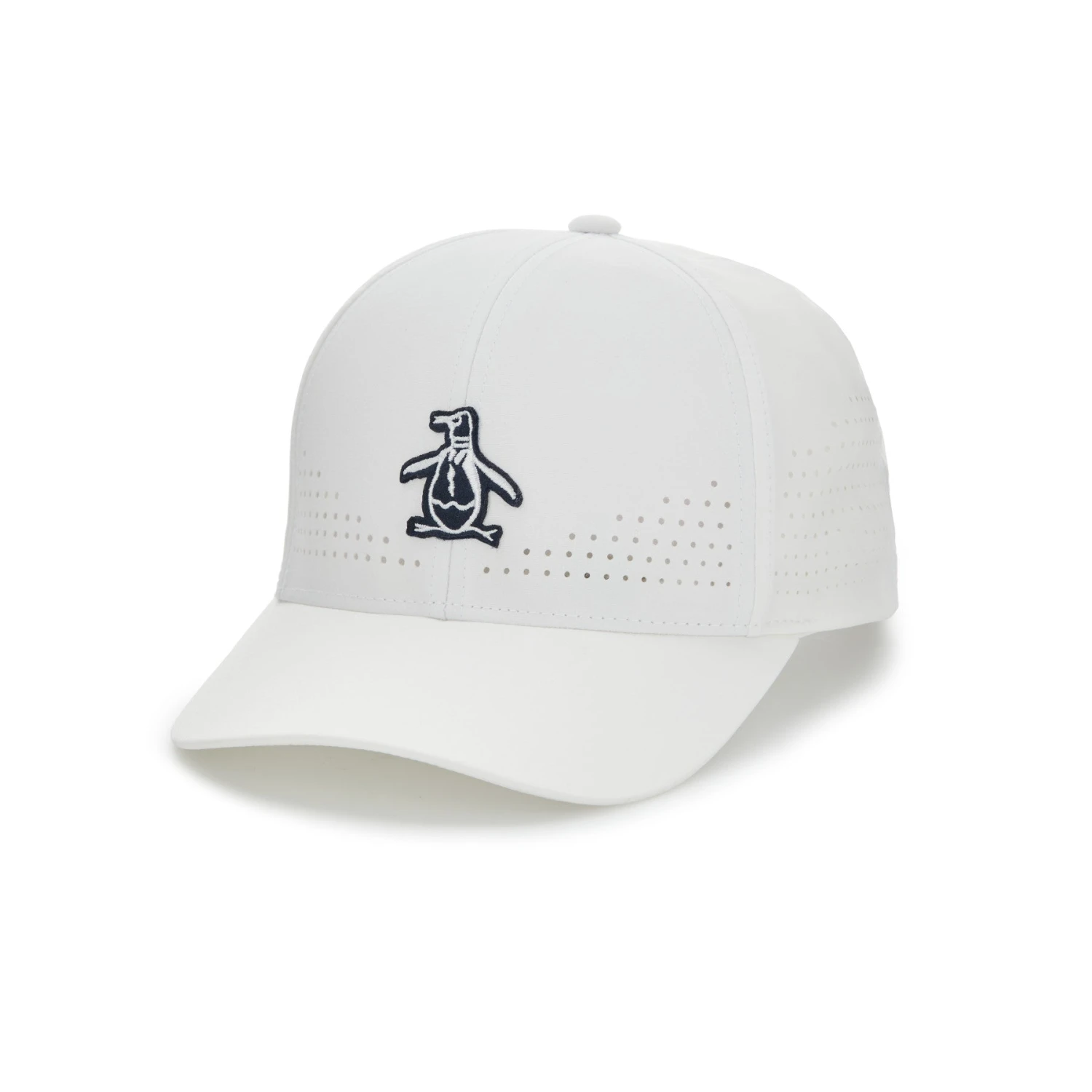Original Penguin Country Club Perforated Golf Cap In Bright White