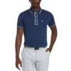 Original Penguin Eco Performance Earl Golf Polo Shirt In Black Iris