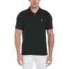 Original Penguin Daddy Organic Cotton Polo Shirt In True Black