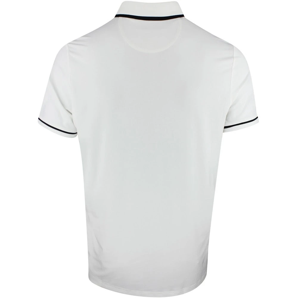 Original Penguin Golf Shirt - Tour Heritage - Bright White AW23 - Image 3