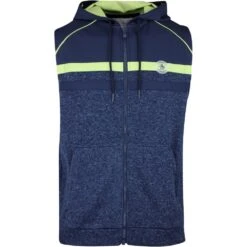 Original Penguin Golf Hoodie - Heritage MM Vest - Black Iris SS23