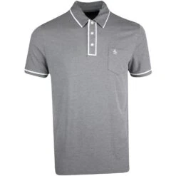 Original Penguin Golf Shirt - Performance Earl - Asphalt AW23