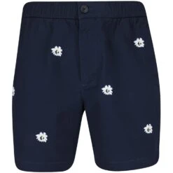 Original Penguin Shorts - PRM Daisy Print - Carbon SS23