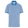 Original Penguin Birdseye Pique Tipped Polo Shirt In Star Sapphire