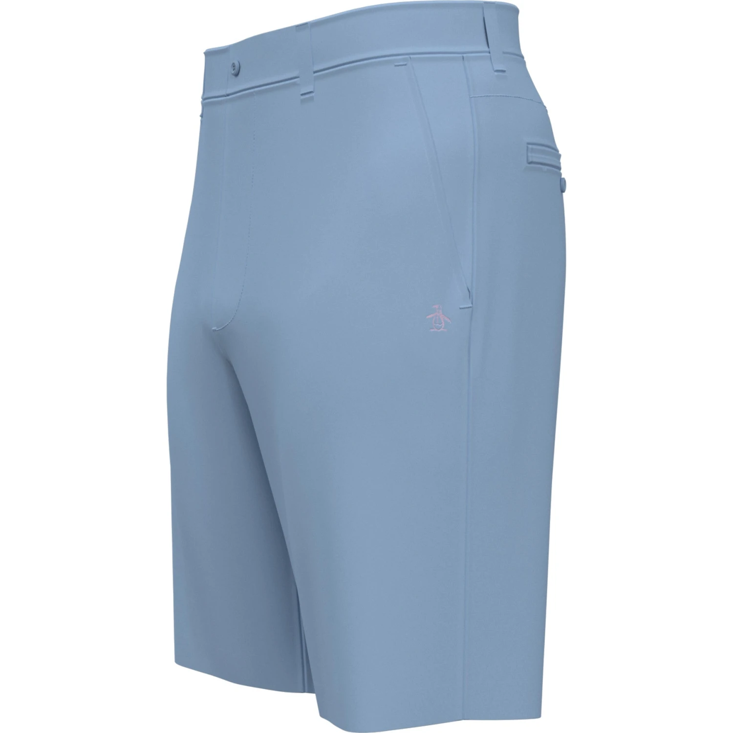 Original Penguin Flat Front Solid Golf Shorts In Powder Blue - Image 5