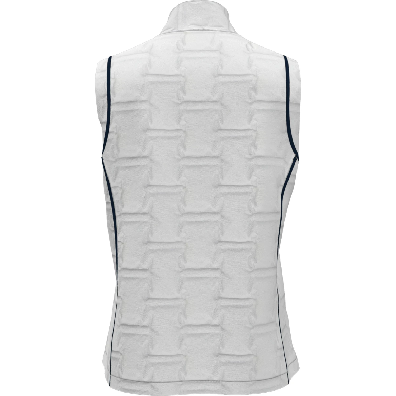 Original Penguin Women's Insulated Woven Golf Sleeveless Vest In Bright White - Image 3