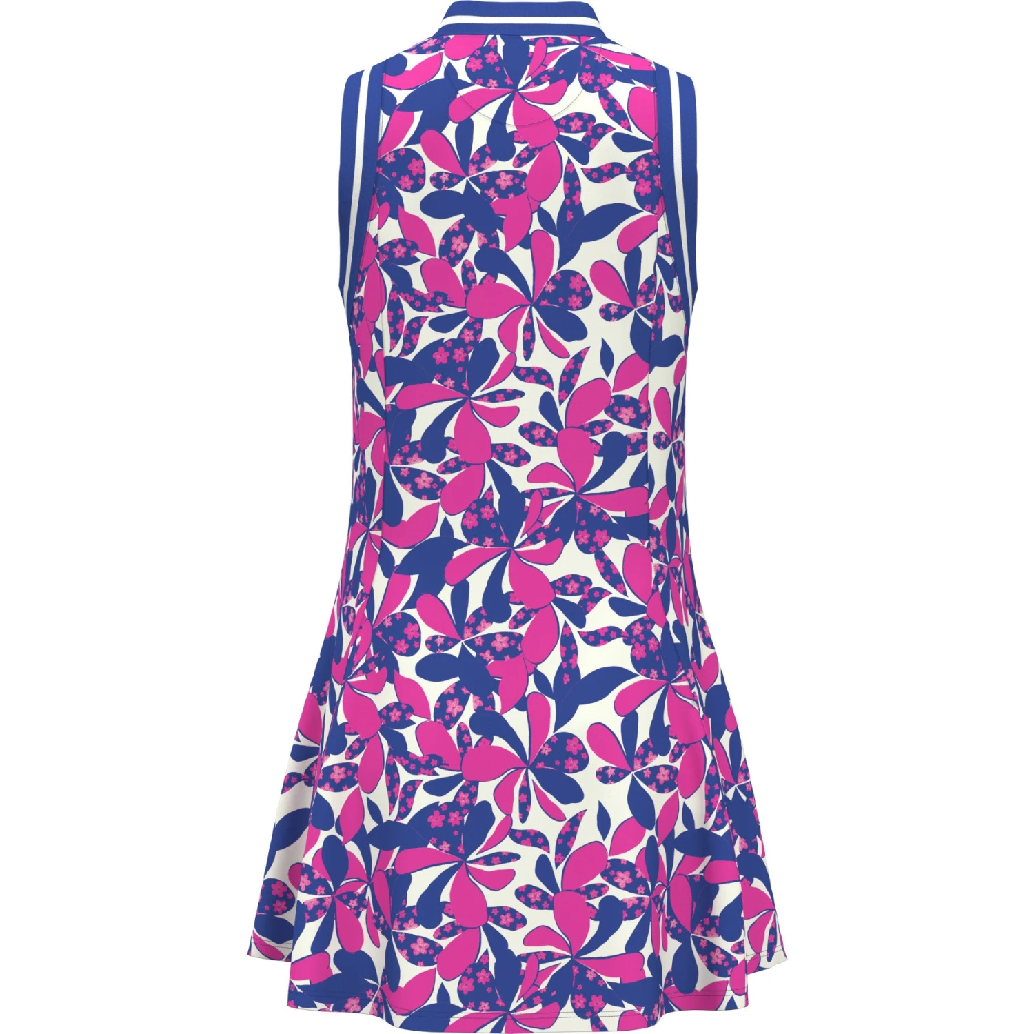 Original Penguin Women's Floral Print Golf Dress In Cheeky Pink - Image 3