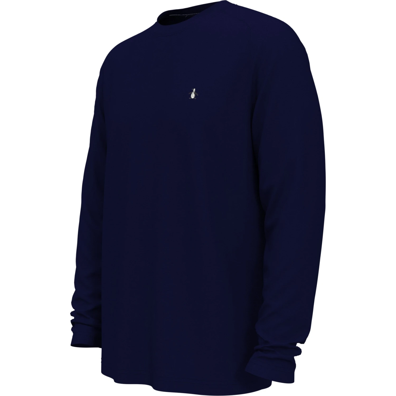 Original Penguin Raglan Performance Tennis T-Shirt In Black Iris - Image 5